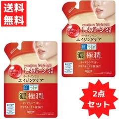 肌ラボ 極潤 ロート製薬 ROHTO ハリ パーフェクト ゲル つめかえ用 80g 美容 オールインワン 高保湿 シワ改善 シミ対策 ２点セットのサムネイル