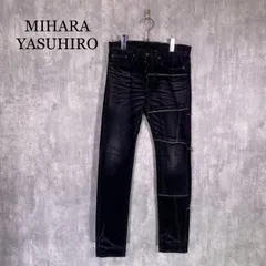 『MIHARAYASUHIRO』ミハラヤスヒロ (44) ダメージ加工デニムパンツ ストレートのサムネイル