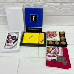 新品未使用 セリーヌ YSL トラサルディ ブランドハンカチ 5枚セット