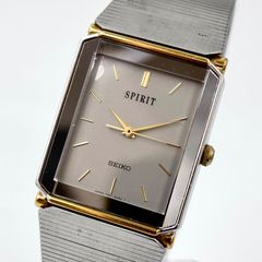 電池交換済 SEIKO SPIRIT 8N41-5180 角型 - メルカリ