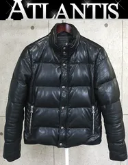 CHROME HEARTS 銀座店 クロムハーツ SALE STIFF レザー ダウンジャケット メンズ SV925 size:S 黒 102045のサムネイル