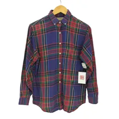 エルエルビーン L.L.Bean USA製 ボタンダウン ネルシャツ レディース import：S 