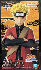 BANDAI SPIRITS 이치 반 쿠지 NARUTO-나루토- 질풍전 윤회의 한탄과 평화의 현교 A상 우즈마키 나루토(센토모드) MASTERLISE