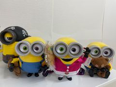 ミニオン ボブ サウンドパペットぬいぐるみ【2体セット 】ソックス付 