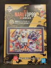 BANDAI SPIRITS 이치 반 쿠지 NARUTOP99 호화 絢爛忍絵巻 라스트 원상 양면 비주얼 보드 NARUTOP99 기념 기시모토 사이사 신작 이
