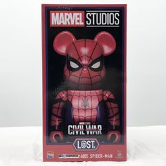 ベアブリック marvel 1番くじ スパイダーマン 400% ラストワン賞