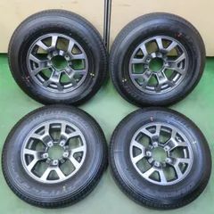 新車外し！25年★スズキ JB74Ｗ ジムニー シエラ 純正 195/80R15 ブリヂストン デューラー H/L 852 15インチ PCD139.7/5H★6052505イノのサムネイル