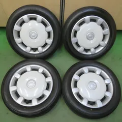 バリ溝！9.5分以上★ダイハツ ムーヴ キャンバス 純正 スチール 155/65R14 ブリヂストン ネクストリー エコピア 14インチ PCD100/4H★6052602イノのサムネイル