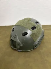 中古品 ノーブランド Ops-Core Fastタイプ ヘルメット OD オリーブドラブ サバゲー ミリタリー 装備 特殊部隊 2026060101