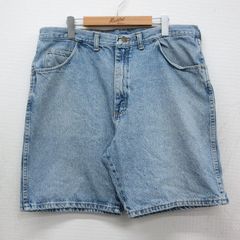 90s Lee ペインター デニムショーツ バギー USA古着 メキシコ製 膝下