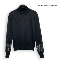 ERMANNO SCERVINO エルマンノ シェルヴィーノ レース 刺繍 ニット セーター Size38のサムネイル