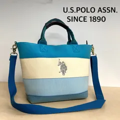 U.S.POLO ASSN. 2way トートバッグ キャンバス ハンドバッグ 【BKr8-6】のサムネイル