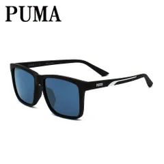 プーマ PUMA PU0479SA 002 サングラス アジアンフィット メガネ 眼鏡 UVカット 紫外線カット メンズ レディース ブルー ブラックのサムネイル