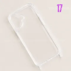 ストラップ用 iPhone17 ストラップホール付き クリア スマホ ケース 取り外し可能 落下防止 ショルダー クロスボディ iPhone 透明 スマホ ケース スマホケース KASUGAR No.110