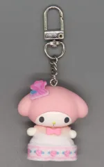 【中古】ぬいぐるみマスコット マイメロディ 「サンリオキャラクターズ ちびっとも シークレットキーホルダー(スイーツ)」