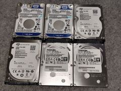 内蔵型HDD 1000GB 2.5インチ メーカー混在 HDD 5台(B2079 - メルカリ