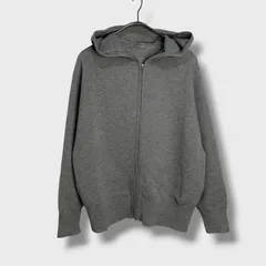 ☆theory luxe☆セオリーリュクス☆VEGA CELIAジップニットパーカー☆38☆グレー☆F26Mのサムネイル