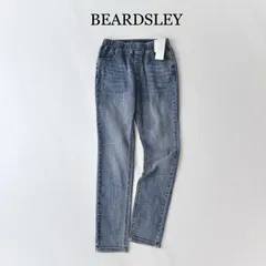 タグ付 人気 現行モデル BEARDSLEY ビアズリー デニムパギンス（ 紐付き ） / ブルー サイズ１  / ウエストゴム ストレッチ性のサムネイル