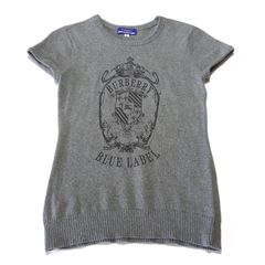 BURBERRY BLUE LABEL 半袖ニット - メルカリ