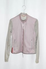 □超美品45万!PRADAプラダ／中綿入りスエードジャケット M表記 