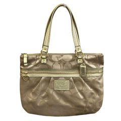 COACH コーチ ポピー シグネチャートートバッグ 保存袋付 F18367