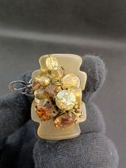 コンプレックスビズ ヘアクリップ スワロフスキー - メルカリ
