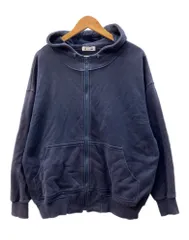 イッセイミヤケ ISSEY MIYAKE I.S. SPORT 80s 90s ZipUp Hoodie ジップアップ フーディー パーカー アーカイブ スウェット 紺 サイズ9 パーカ プリント ネイビー 104MT-3261のサムネイル