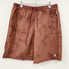 HANG TEN　ハンテン　ハーフパンツ/ボードショートパンツ　赤　レッド　3Lサイズ　古着のサムネイル