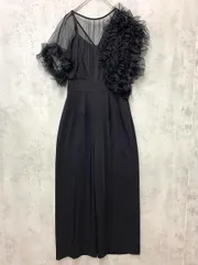 LAGUNAMOON ラグナムーン 032340302201 チュールドッキングコンビネゾン ワンピース sizeS/黒 ■■◎レディース