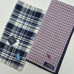 【新品】POLO RALPH LAUREN メンズハンカチ & タオルハンカチ セット