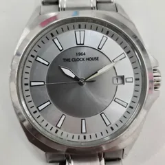 I  【中古品・稼動品】 THE  CLOCK HOUSE（ザ・クロックハウス) メンズ ソーラークオーツ腕時計　長期動作未確認　 I-0.1-0.2のサムネイル