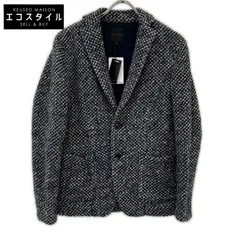 DESIGNWORKS　デザインワークス　0310023010 グレー ウール混 2Bジャケット　Sのサムネイル