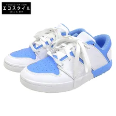 NIKE　ナイキ　AIR JORDAN NU RETRO 1 LOW GOLF UNC スニーカー シューズ レディース ブルー×ホワイト 23.5cm FZ4153-101　5(US)