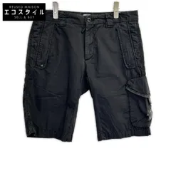 C.P.COMPANY　シーピーカンパニー　08CMBE334A ブラック カーゴハーフパンツ　46のサムネイル