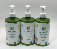 ALOBABY ミルクローション やさしいアロマの香り 380ml 4本セット