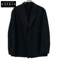 MARGARET HOWELL　マーガレットハウエル　ダークグレー グレンチェック 579-3220006 テーラードジャケット　Lのサムネイル