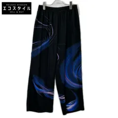 Lui's　ルイス　LUZ2031402A0004 ブラック SMOKEプリント スラックス　Mのサムネイル