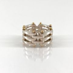 TIFFANY&Co. ゲートリング 750 指輪 925/K18 11.7g - メルカリ