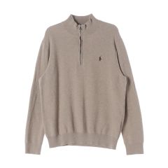 リランドチュールPOLO BCSコラボ ハーフジップニット（モカ） - メルカリ