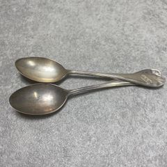 SILVER 950 匙 2本セット 刻印入り - メルカリ