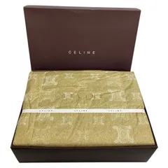 未使用品/CELINE/セリーヌ/羽毛肌掛け布団/イエロー系/箱付き/FB4447のサムネイル