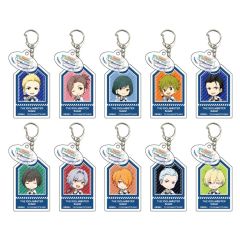 [신품] 열쇠 고리 [BOX] JR 도카이 × 아이돌 마스터 시리즈 TR @ VEL MEDLEY !!!!!! with SideM 아크릴 열쇠 고리 01.