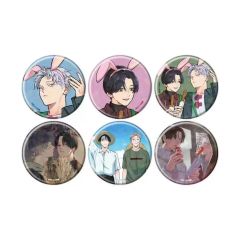 [신품] 배지 빈즈 [박스] 토끼의 숲 홀로그램 캔 배지(57mm) 01. 공식 & 신작 일러스트