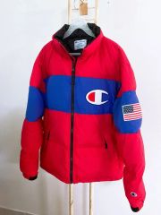 h*i様 90s MONCLER ブラック ダウンジャケット フード付き 青タグ