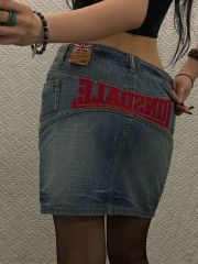 Von Dutch デニム ミニスカート S or M - メルカリ