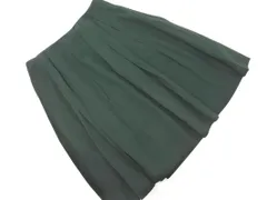 CLEAR IMPRESSION クリアインプレッション タック フレア スカート size2/緑 ■◇ レディースのサムネイル