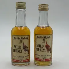 WILD TURKEY ワイルドターキー 8年 ウイスキー ミニボトル 50ml 50.5％ 2本まとめのサムネイル