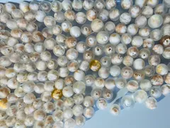 【30個】アンティーク調 マーブル ガラスビーズ 8mm パーツ 資材