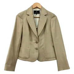 LANVIN COLLECTION(ランバンコレクション) ジャケット サイズ38 M レディース美品  - ベージュ 長袖/肩パッド/秋/冬のサムネイル