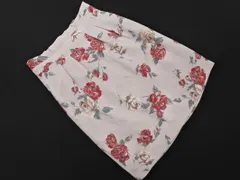 PROPORTION プロポーション ボディドレッシング 花柄 タイト スカート size3/ベージュ ■◇ レディースのサムネイル